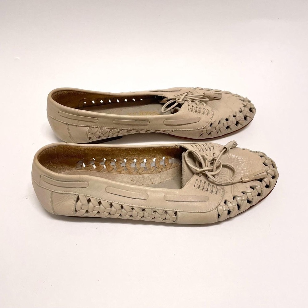 Woven Vintage Flats Women's Shoes